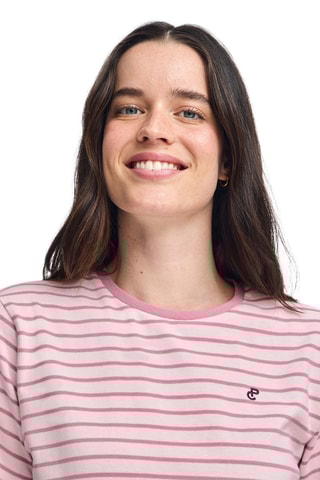 T-shirt Regular Fit - Roze en Oudroze