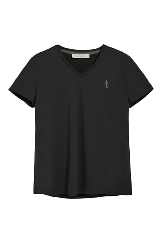 T-shirt Regular Fit - Zwart