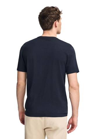 T-shirt Regular Fit - Marineblauw
