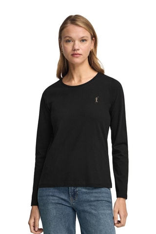 T-shirt Slim Fit - Zwart