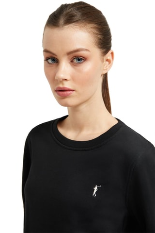 Fleece Sweater - Zwart