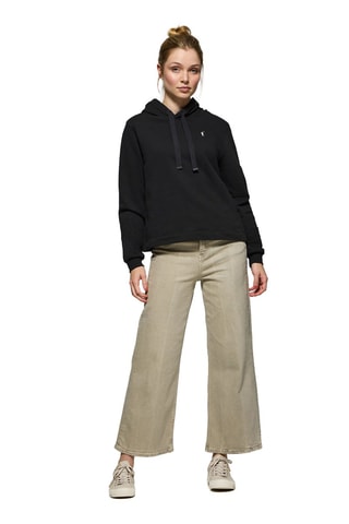 Sweater met Capuchon - Zwart