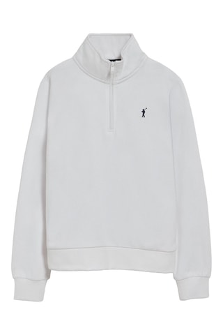 Sweater relaxed - Wit