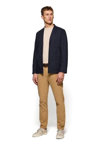 Blazer regular - Marineblauw