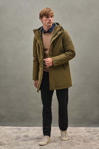 Parka met Capuchon - Kaki