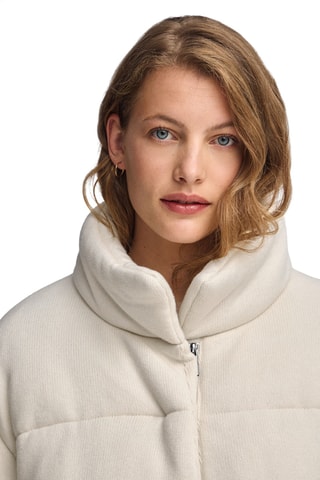 Gewatteerde Jas - Ecru