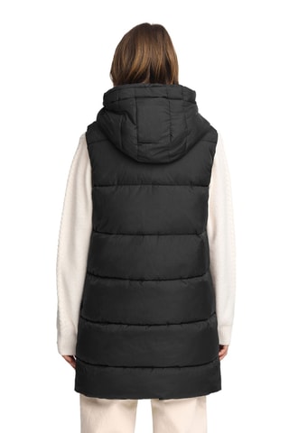 Lange Dubbelzijdige Bodywarmer - Zwart