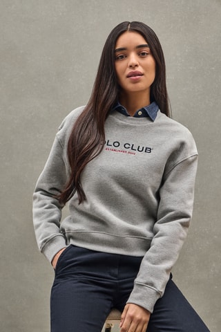 Sweater - Gemêleerd Grijs