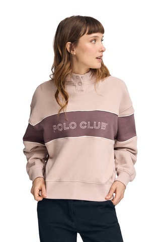 Fleece Sweater met Capuchon - Roze