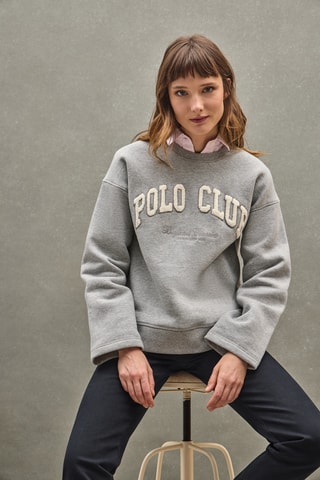 Fleece Sweater - Grijs