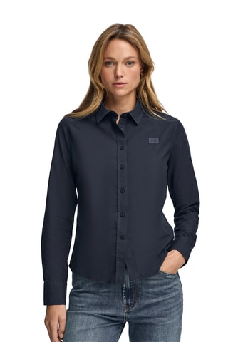 Blouse Slim Fit - Marineblauw