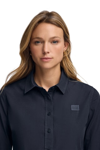 Blouse Slim Fit - Marineblauw