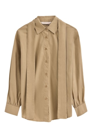 Blouse relaxed - Camel