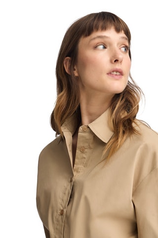 Blouse relaxed - Camel