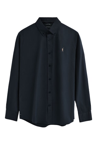 Overhemd Regular Fit - Marineblauw