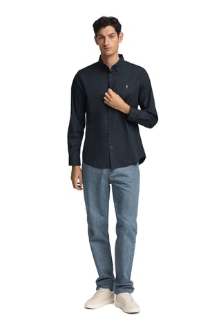 Overhemd Regular Fit - Marineblauw