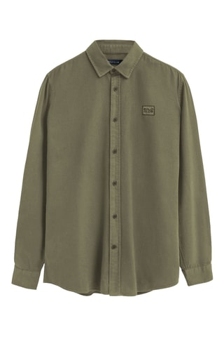 Overhemd Regular Fit - Kaki