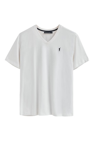 T-shirt regular - Wit