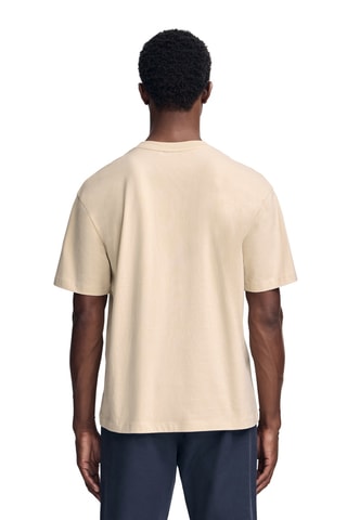 T-shirt relaxed - Beige