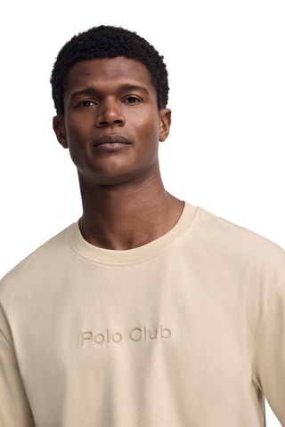 T-shirt relaxed - Beige