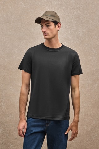 T-shirt regular - Zwart