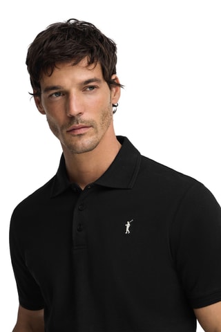 Polo Regular Fit - Zwart en Ecru