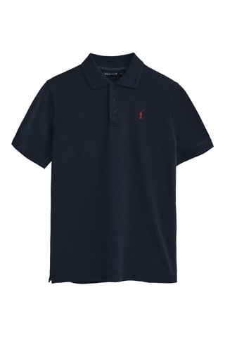 Polo Regular Fit - Marineblauw en Rood