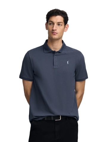 Polo Regular Fit - Marineblauw en Wit
