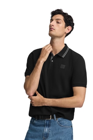 Polo loose - Zwart