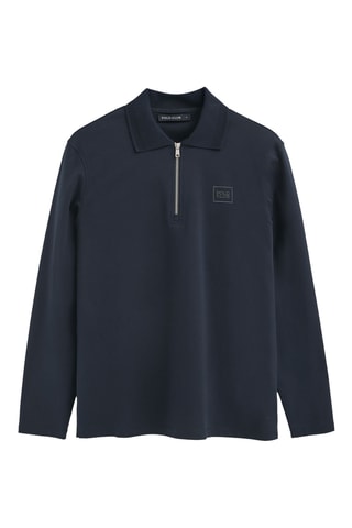 Polo Slim Fit - Marineblauw