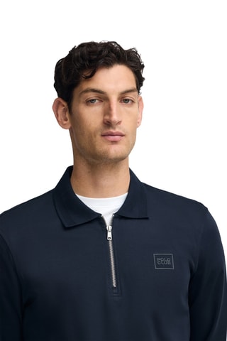 Polo Slim Fit - Marineblauw