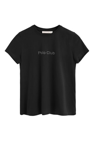 T-shirt regular - Zwart