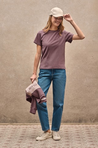 T-shirt regular - Paars