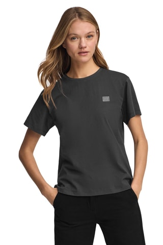 T-shirt regular - Donkergrijs