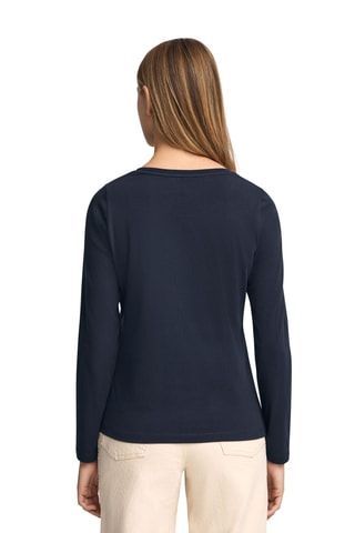 T-shirt Slim Fit - Marineblauw