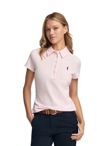 Polo Slim Fit - Roze