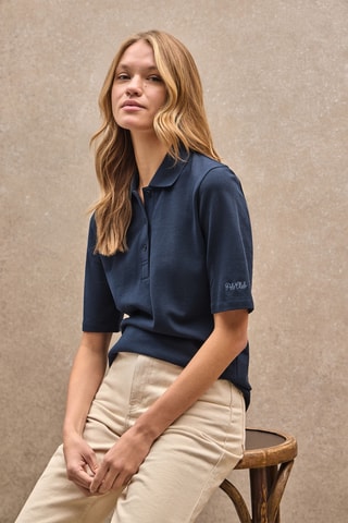 Polo Regular Fit - Marineblauw