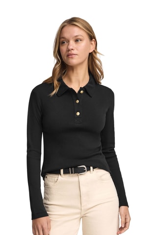 Polo Slim Fit - Zwart