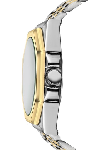 Reloj de cuarzo de acero Luxury