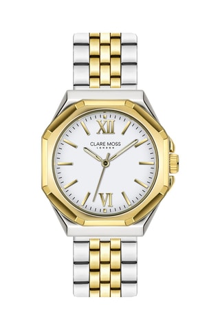 Reloj de cuarzo de acero Luxury