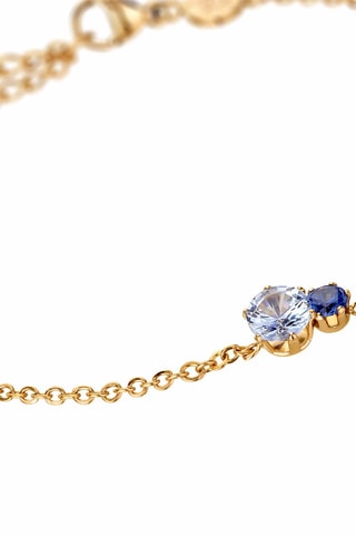 Estuche reloj de cuarzo de acero y pulsera de circones Meeru Island