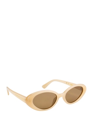 Gafas de sol polarizadas mujer Chic - Categoría 3 - Beige y marrón