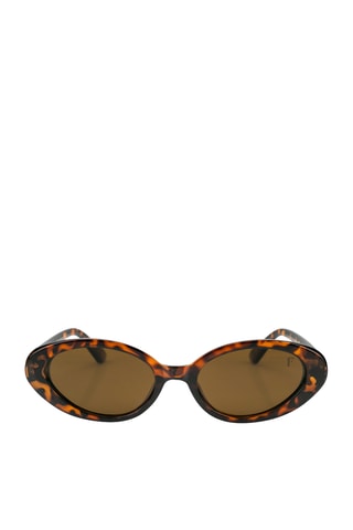 Gafas de sol polarizadas mujer Chic - Categoría 3 - Negro y marrón