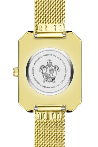 Reloj de cuarzo de acero Bali Sands - Nácar