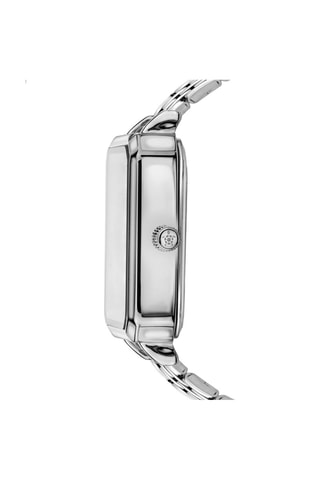 Reloj de cuarzo de acero Serendipity Sea - Plateado