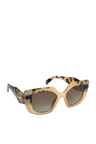 Gafas de sol polarizadas mujer Eleganza - Categoría 3 - Amarillo oscuro y marrón