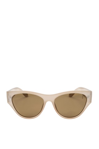Gafas de sol polarizadas mujer Glamour - Categoría 3 - Beige y marrón