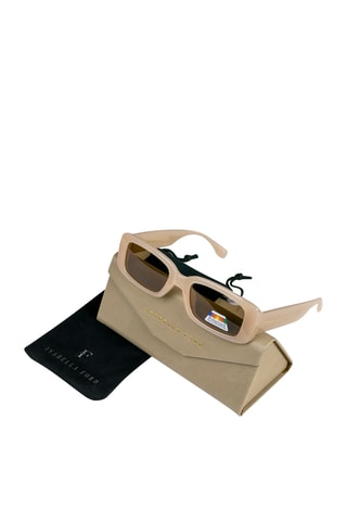 Gafas de sol polarizadas mujer Lush - Categoría 3 - Beige y marrón