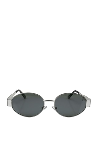 Gafas de sol polarizadas mujer Aria - Categoría 3 - Negro y plateado