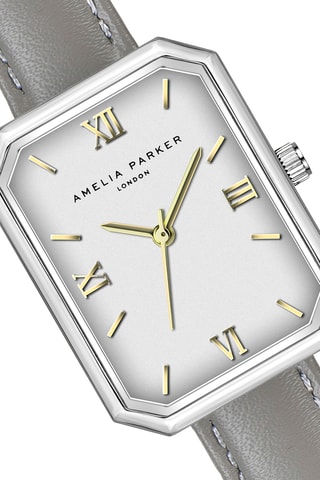 Reloj de cuarzo de piel Reefa - Nácar